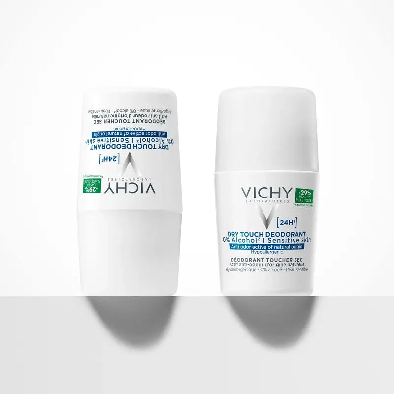 Vichy Desodorante 24H Tacto Seco Roll-On 0% Alcohol 50 ml