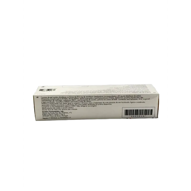 Diclofenaco Sandoz Care 23,2 Mg / G Gel Diclofenaco Dietilamina, 100 gramos