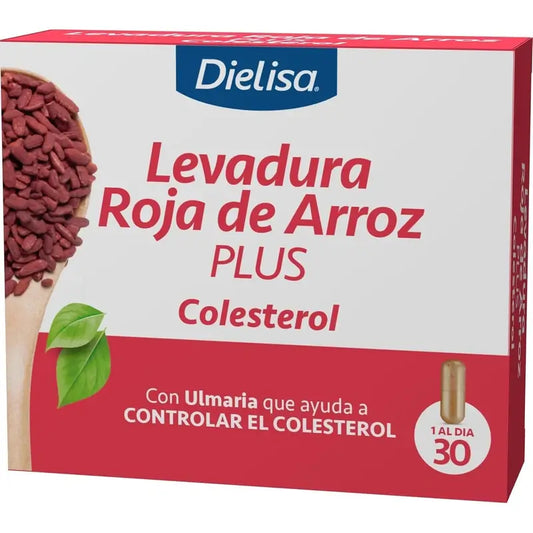 Dietisa Levadura Roja De Arroz Plus , 30 cápsulas