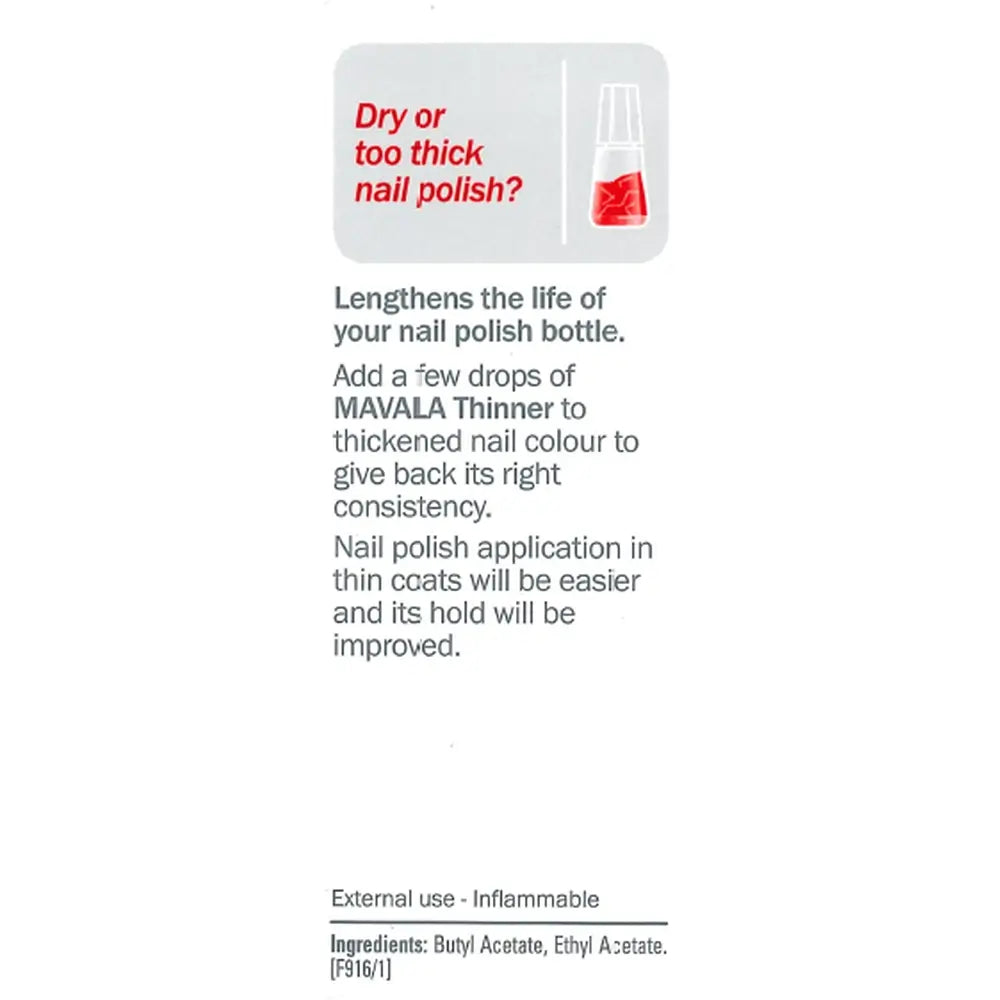 Mavala Diluyente De Esmaltes