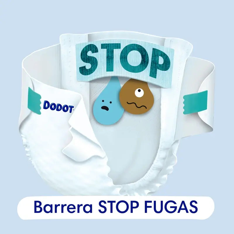 Dodot Bebé Seco Talla 4 (9-14 Kg), 78 Pañales