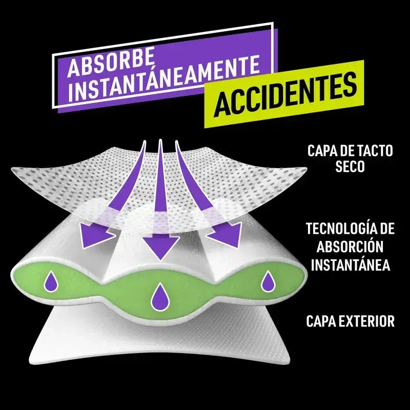 Dodot Ninjamas Talla 7 Cohete, 2X10 Pañales