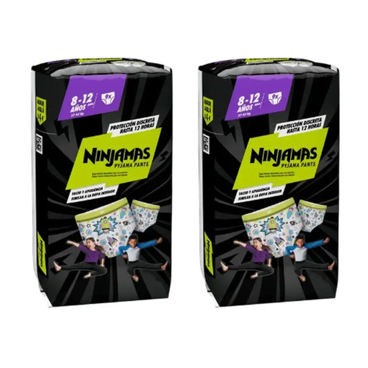 Dodot Ninjamas Talla 8 Cohete, 2X9 Pañales