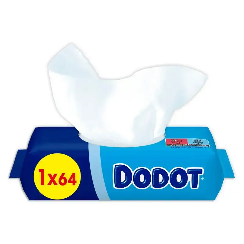 Dodot Toallitas Para Bebé, 2x64 Unidades