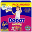 Dodot Activity Talla 6+, 14kg-19kg, 117 Pañales
