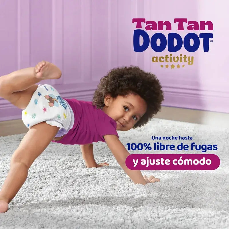 Dodot Activity Talla 6+, 14kg-19kg, 117 Pañales