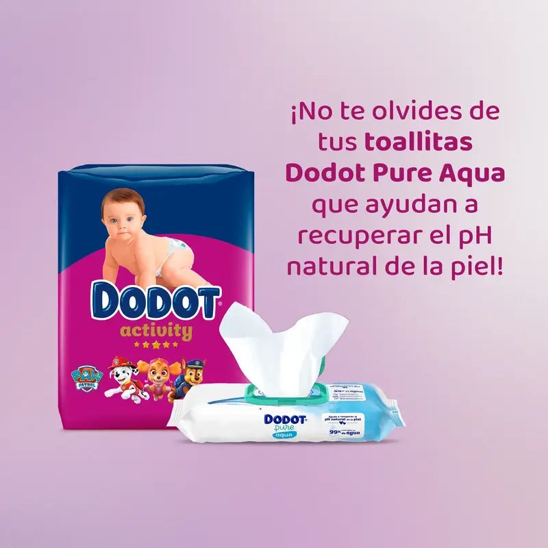 Dodot Activity Talla 6+, 14kg-19kg, 117 Pañales