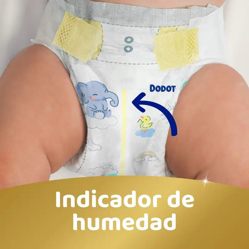 Dodot Pañal Sensitive Jumbo Pack Talla 2 , 88 unidades