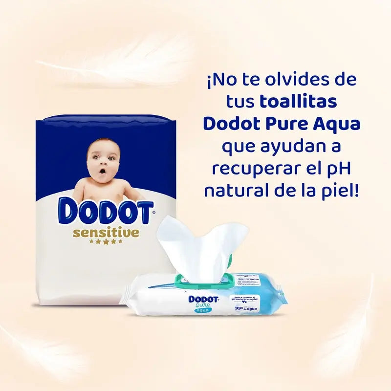 Dodot Pañal Sensitive Value Pack Talla 6 , 37 unidades