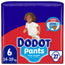 Dodot Pants Braguita Talla 6 (+15 Kg), 27 Pañales