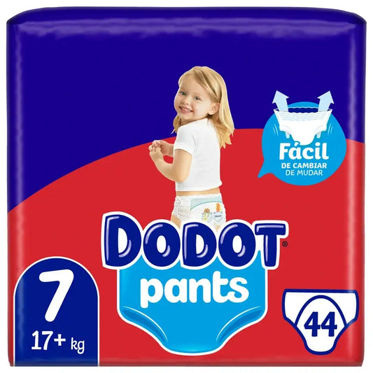Dodot Pants Braguita Talla 7, 38 Pañales