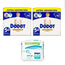 Dodot Sensitive Talla 5, 2 x 44 Pañales + Toallitas Pure Aqua Bebé 288 Unidades