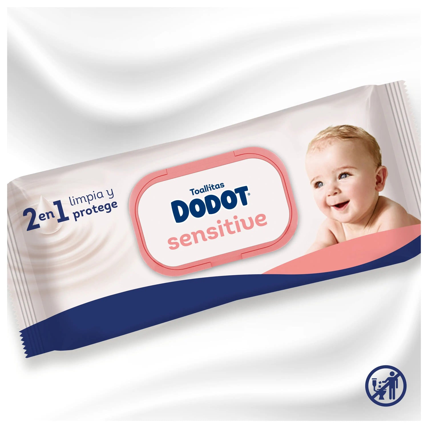 Dodot Toallitas Sensitive, 4x56, 224 unidades (20% GRATIS)
