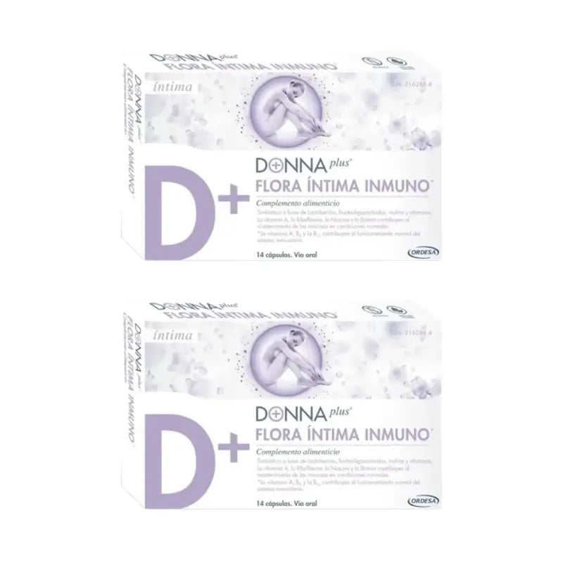 Donnaplus Flora Intima Inmuno , 2X14 Capsulas