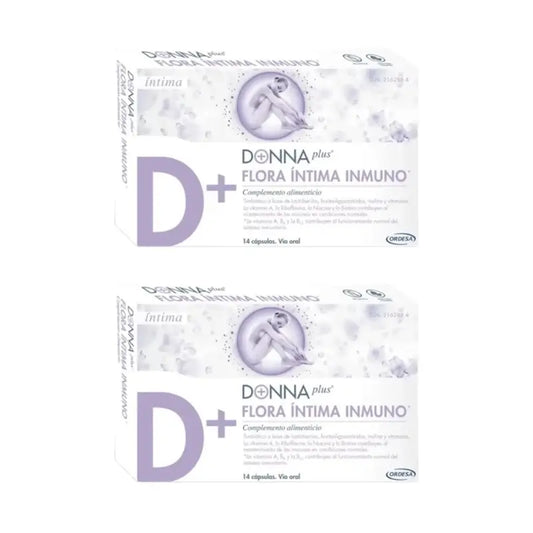 Donnaplus Flora Intima Inmuno , 2X14 Capsulas