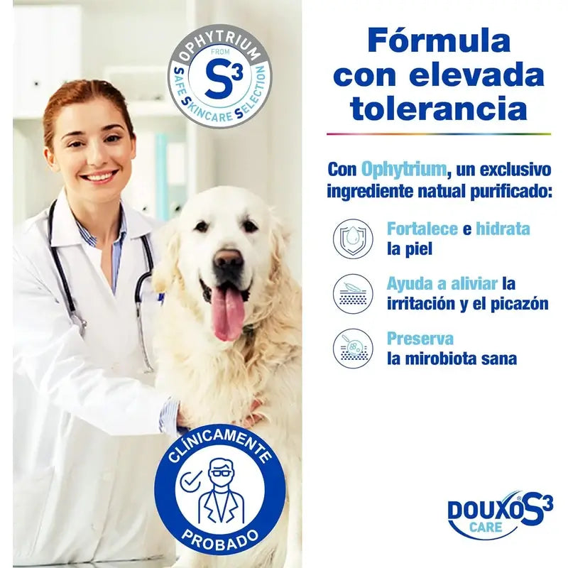 Douxo S3 Care Loción Auricular Perros Y Gatos Uso frecuente, 120 ml