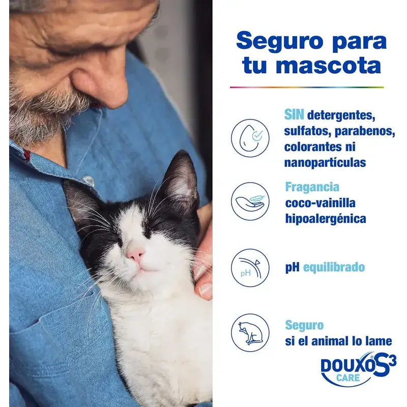 Douxo S3 Care Loción Auricular Perros Y Gatos Uso frecuente, 120 ml