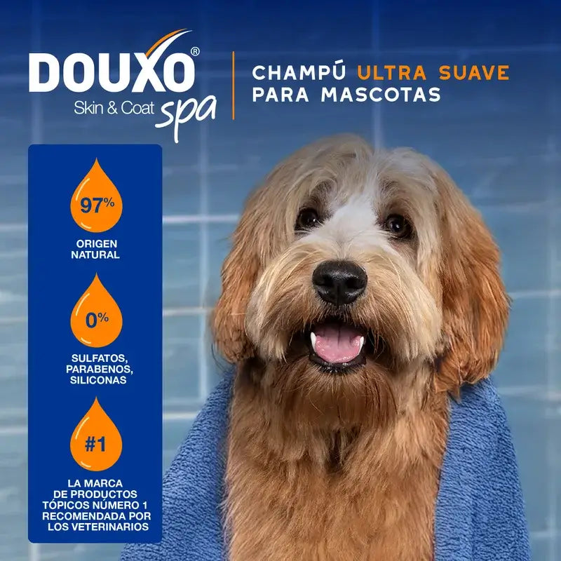 Douxo Skin & Coat Spa 2 En 1 Champú Y Acondicionador Para Perros, 250 ml