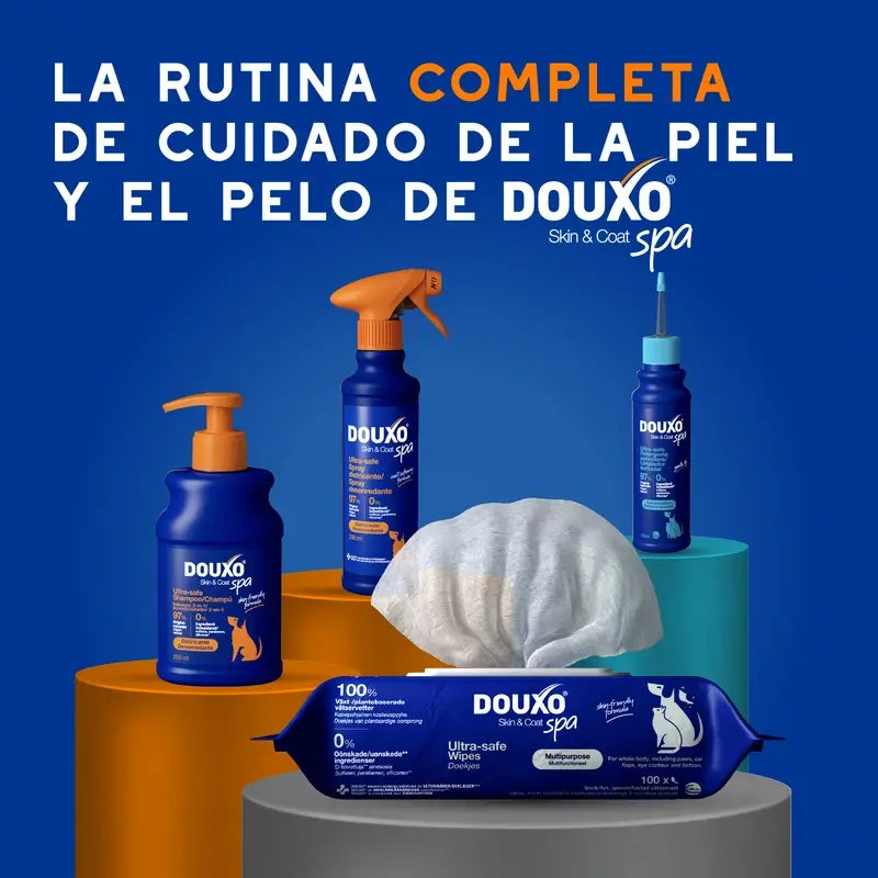 Douxo Skin & Coat Spa 2 En 1 Champú Y Acondicionador Para Perros, 250 ml
