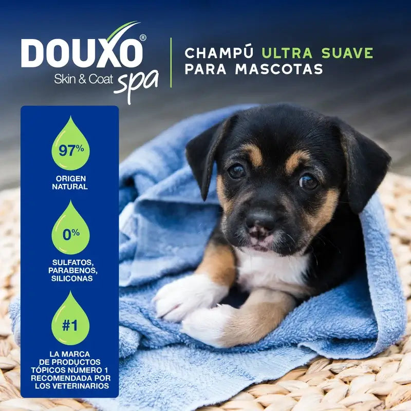 Douxo Skin & Coat Spa Champú Para Cachorros, 250 ml