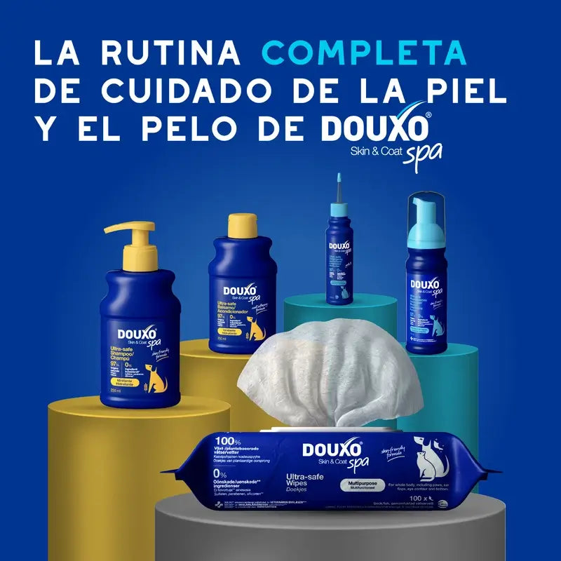 Douxo Skin & Coat Spa Espuma Ultra Suave Para Limpieza Exprés, 150 ml