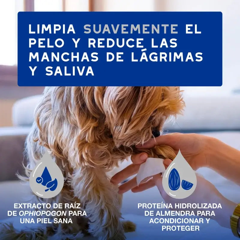 Douxo Skin & Coat Spa Toallitas Multiusos Para Perros Y Gatos, 100 unidades