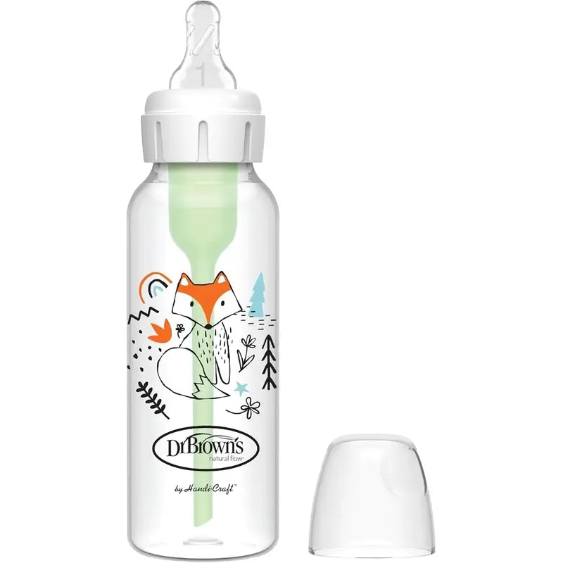 Dr.Brown´s Biberón Estandar Options+ Zorro, 250 ml