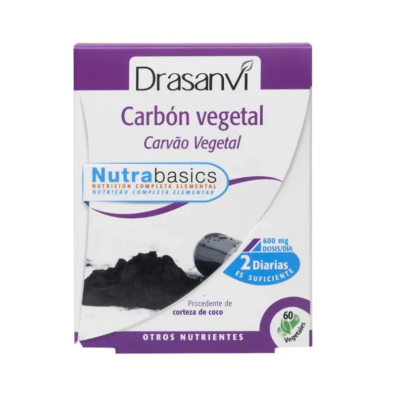 Drasanvi Carbon Vegetal 60 Capsulas Bote Nutrabasicos Drasanvi