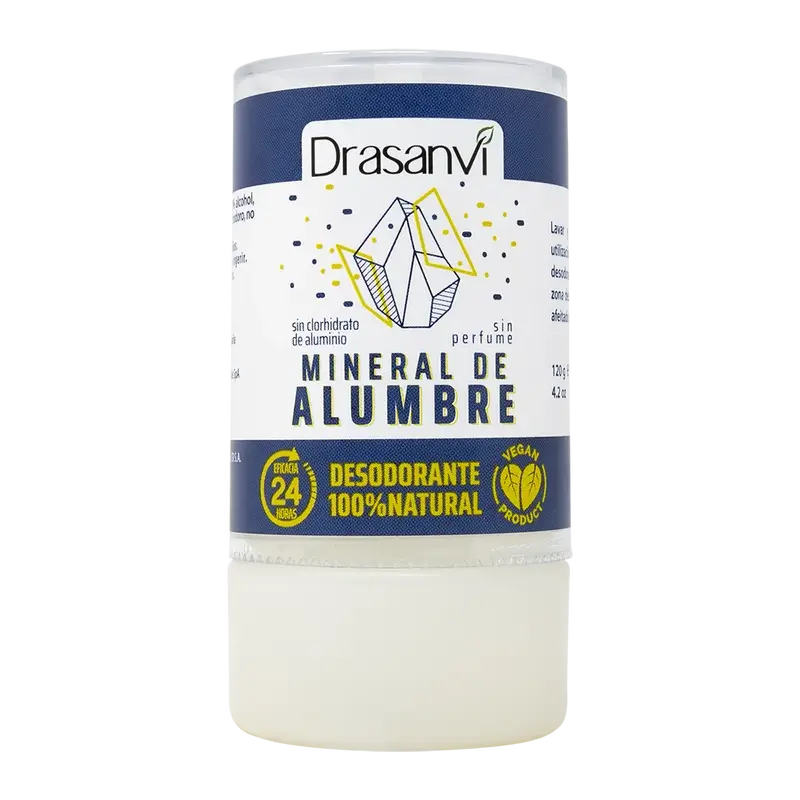 Drasanvi Desodorante Alumbre Mineral Cristal , 120 gr