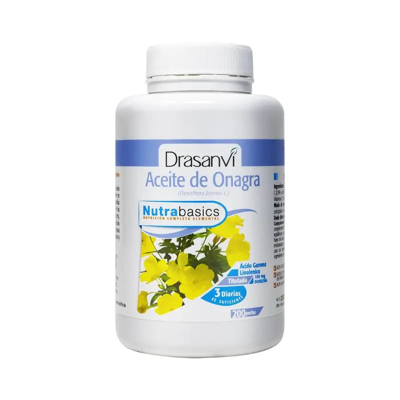 Drasanvi Onagra Aceite 500Mg Nutrabasicos , 200 perlas