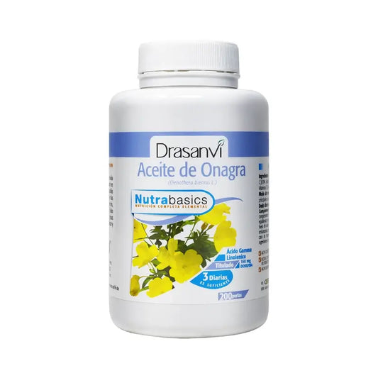 Drasanvi Onagra Aceite 500Mg Nutrabasicos , 200 perlas