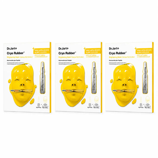 Dr.Jart+ Dr.Jart+ Mascarilla Cryo Rubber Brightening Mask , pack 3