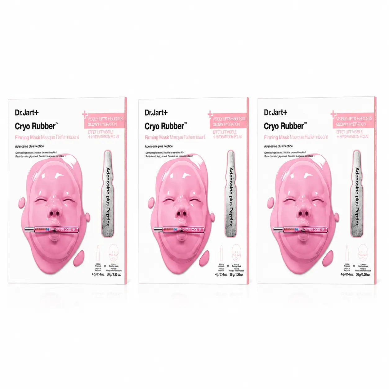 Dr.Jart+ Dr.Jart+ Mascarilla Cryo Rubber Firming Mask , pack 3