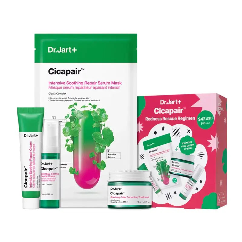 Dr.Jart+ Kit De Rescate Para Piel Con Enrojecimiento Con Centella Asiática