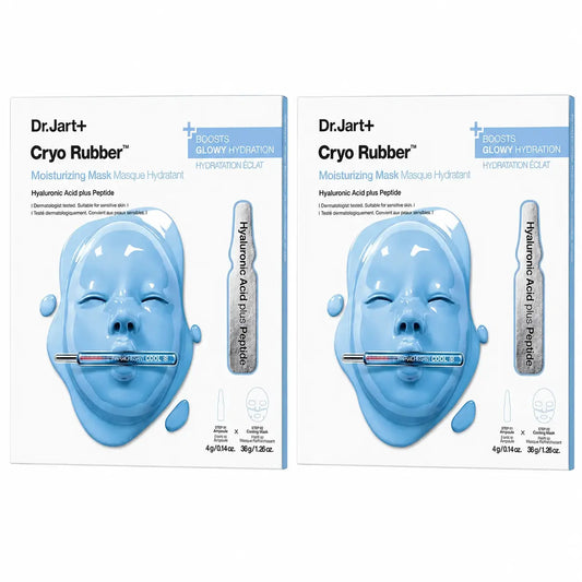Dr.Jart+ Mascarilla Hidratante Cryo Rubber Moisturizing Mask,pack 2