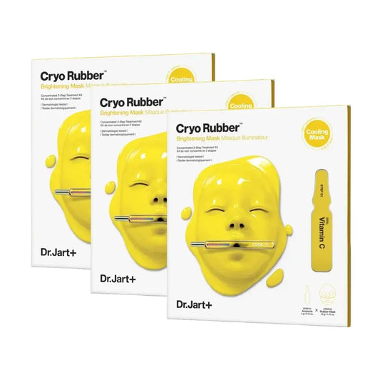 Dr.Jart+ Mascarilla Iluminadora Con Vitamina C, 3 Unidades