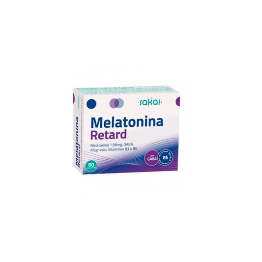 Sakai Melatonina Retard 60 Comprimidos