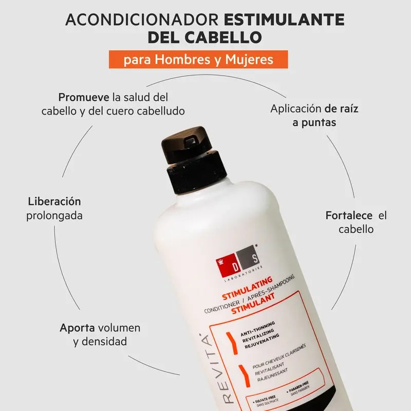 Ds Laboratories Revita Acondicionador Anticaída Estimulante Del Cabello, 925 ml