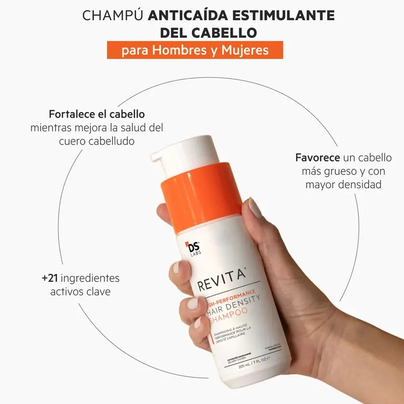 Ds Laboratories Revita Champú Anticaída Estimulante Del Cabello, 205 ml