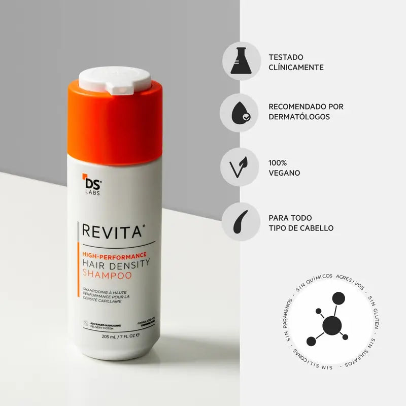 Ds Laboratories Revita Champú Anticaída Estimulante Del Cabello, 205 ml