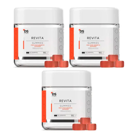 Ds Laboratories Revita Gummies Anticaída, Pack 3 x 60 uds