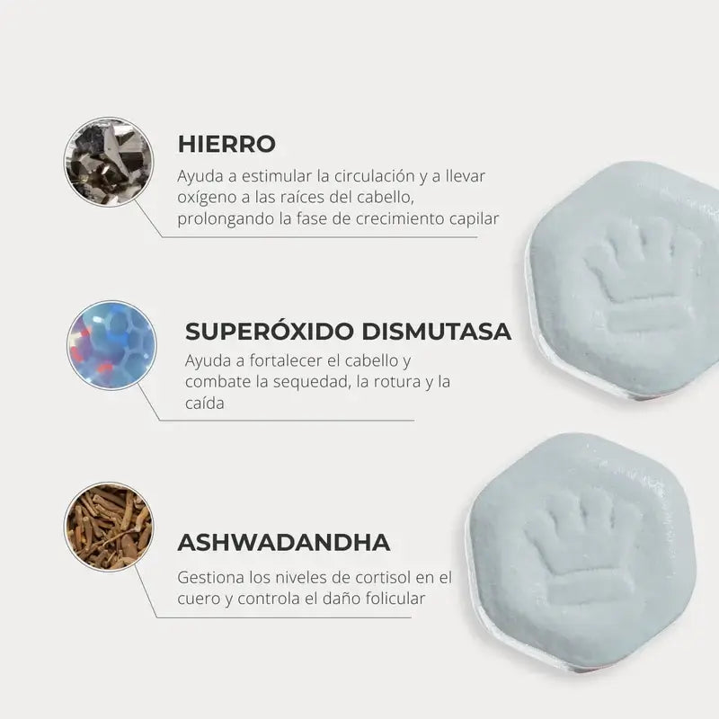 Ds Laboratories Revita Sod Comprimidos Anticaída, 30 uds