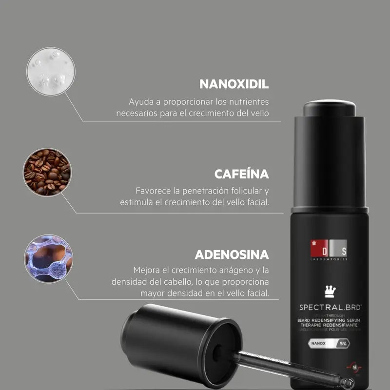 Ds Laboratories Spectral Brd Sérum Estimulante Para Barba, 30 ml