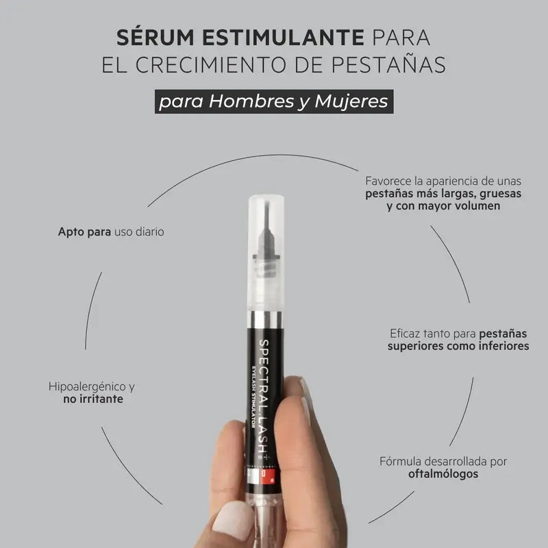 Ds Laboratories Spectral Lash Sérum Estimulante Para El Crecimiento De Pestañas, 2,4 ml