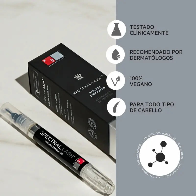 Ds Laboratories Spectral Lash Sérum Estimulante Para El Crecimiento De Pestañas, 2,4 ml