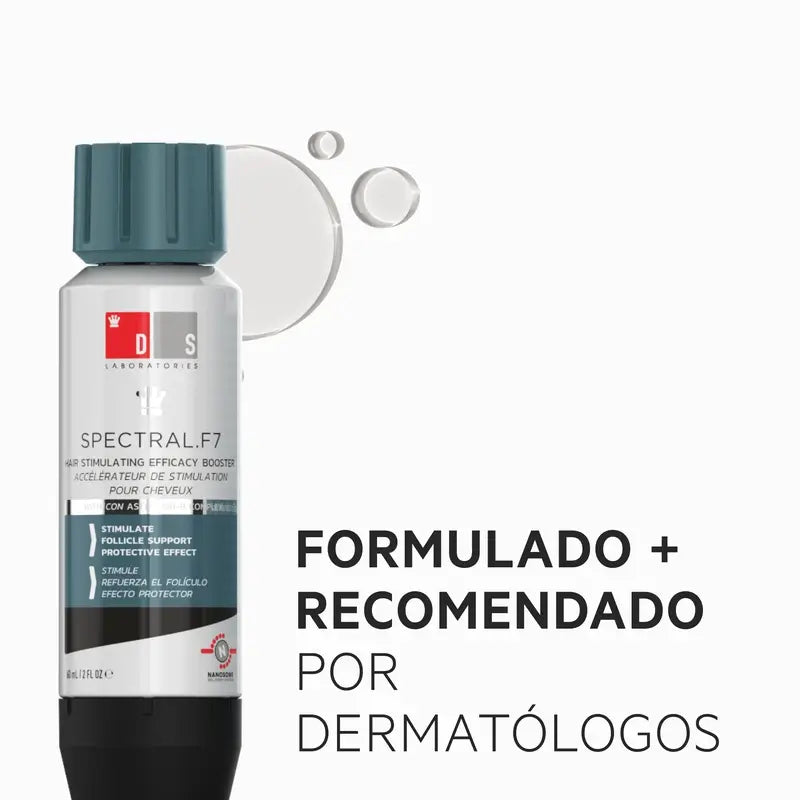 Ds Laboratories Spectral Loción F7 Tratamiento Con Astressin-B Para La Alopecia Por Estrés, 60 ml
