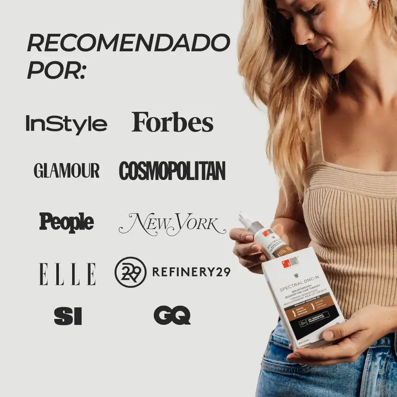 Ds Laboratories Spectral Loción Spectral Dnc-N Tratamiento Con Nanoxidil® 5% Contra La Caída Del Cabello, 60 ml