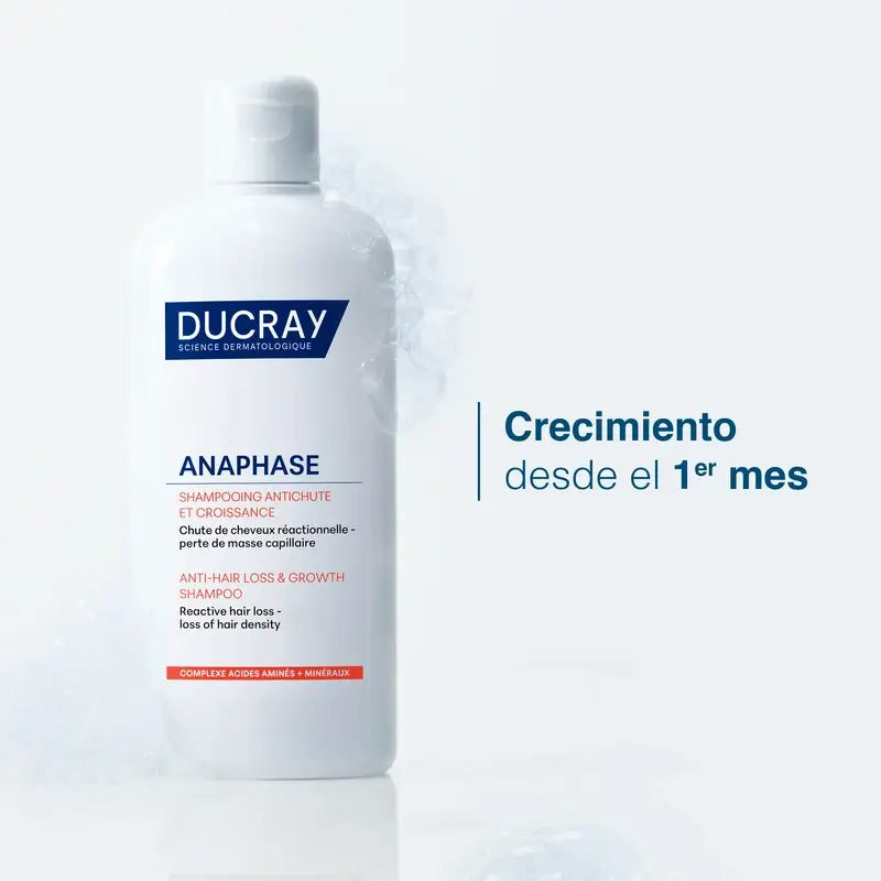 Ducray Anaphase Champú Anticaída Y Crecimiento , 400 ml