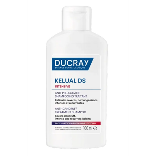 Ducray Champú De Tratamiento Anticaspa Kelual Ds Intensive , 100 ml