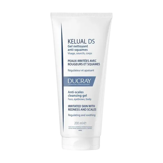 Ducray Kelual Ds Gel Limpiador Facial Antiescamas, 200 ml